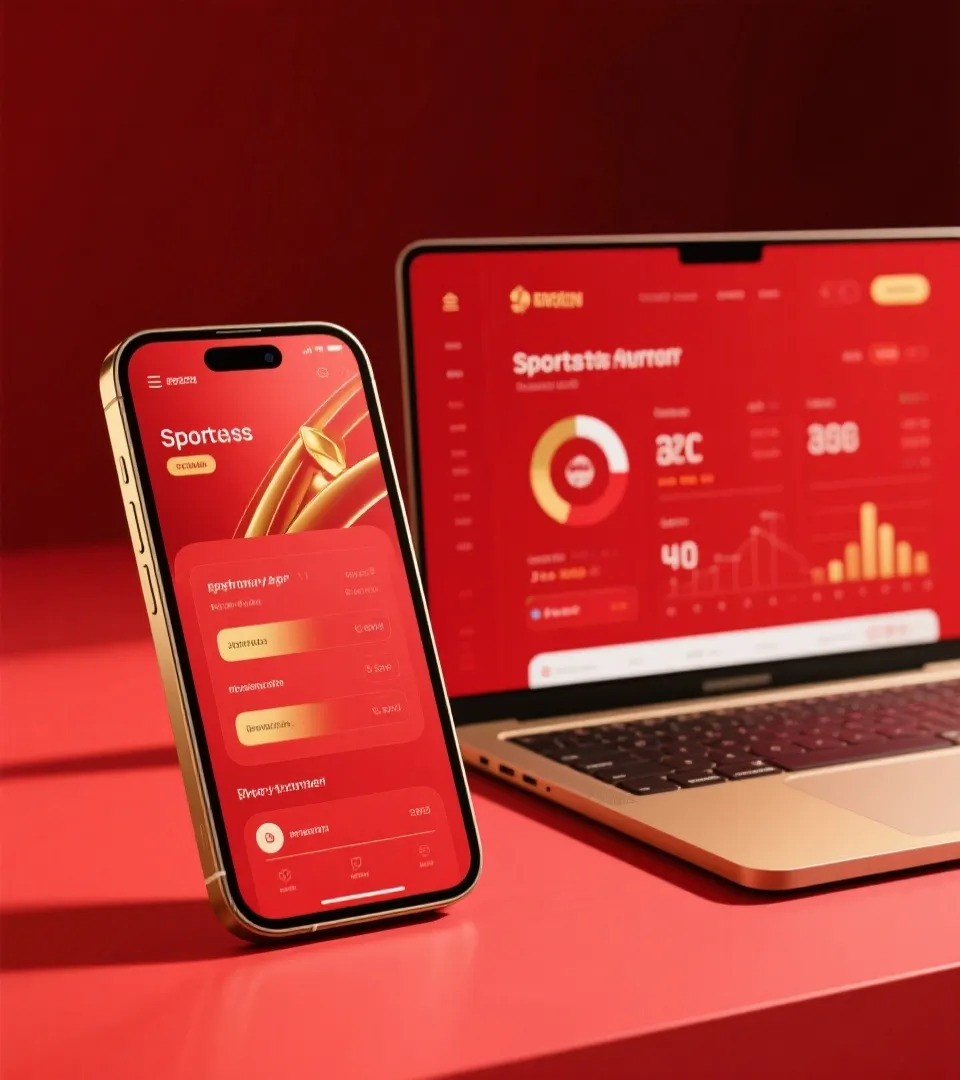 官方入口與行動裝置示意圖