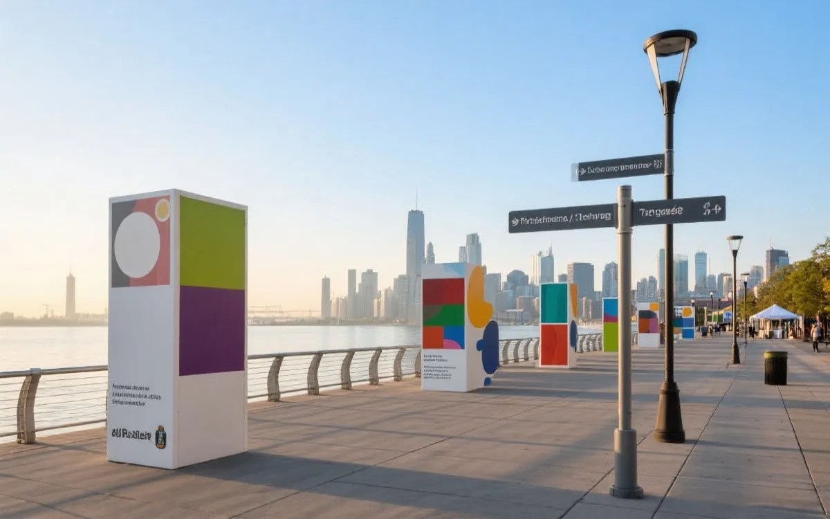 赛后城市空间与公共设施的持续运营示意