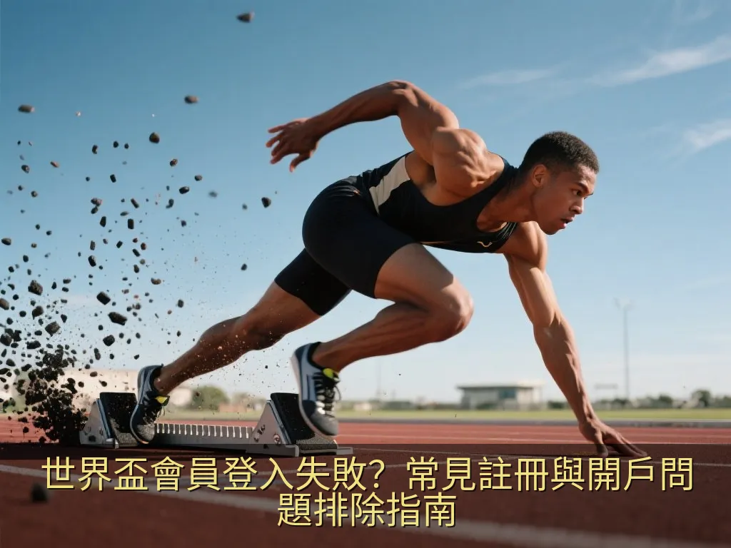 世界盃會員登入失敗？常見註冊與開戶問題排除指南